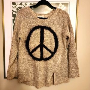 Peace Symbol Sweater